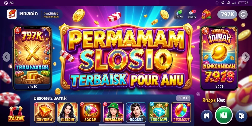 Tampilan menarik dari gameplay slot 797K.