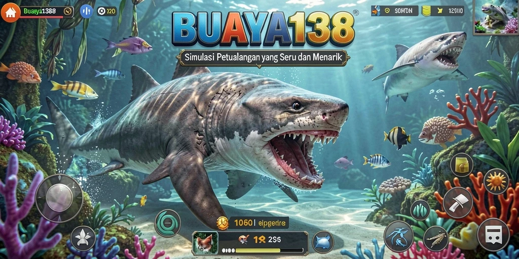 Tampilan gameplay BUAYA138 yang menakjubkan dengan aksi seru dan grafik yang ciamik.