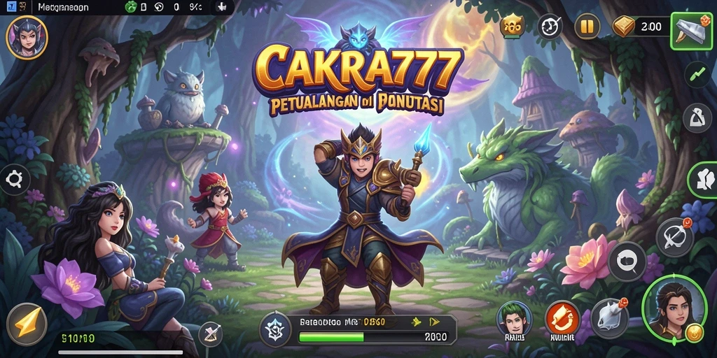 Gameplay seru dengan karakter unik dalam CAKRA777.