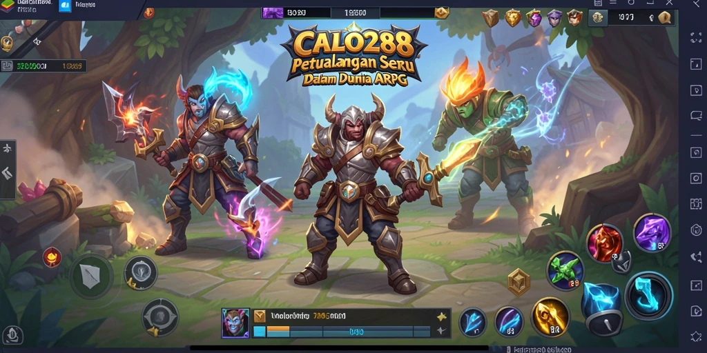 Tampilan seru gameplay ARPG di CALO288 dengan aksi yang mendebarkan.