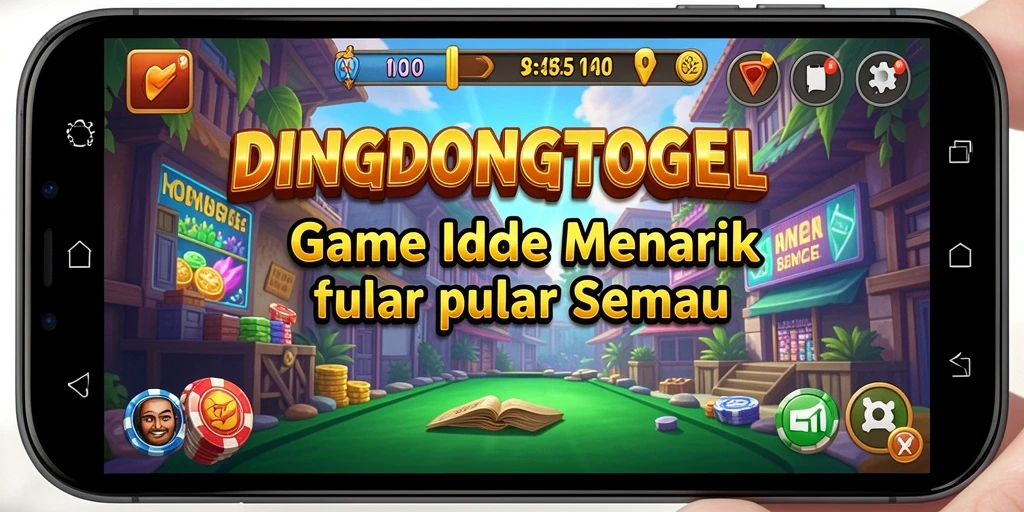 Tampilan gameplay DINGDONGTOGEL dengan berbagai elemen Idle.