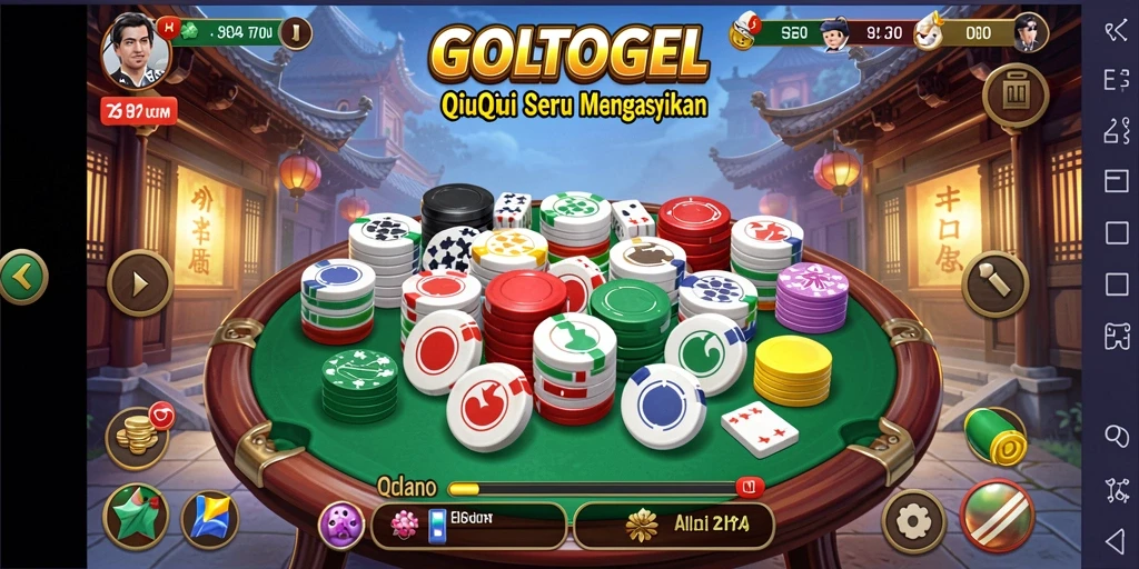 Tampilan gameplay GOLTOGEL yang menegangkan dan seru.