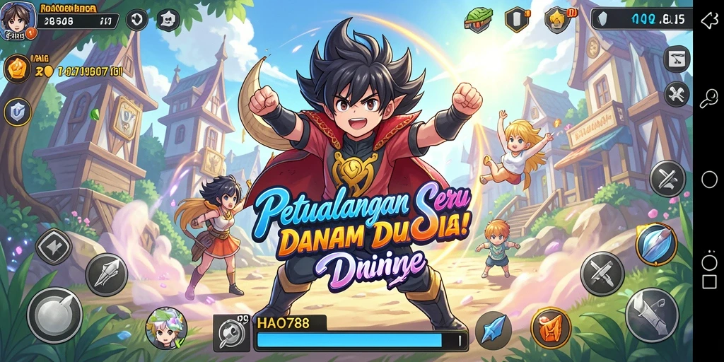 Tampilan gameplay HAO788 yang menakjubkan dalam dunia Anime.