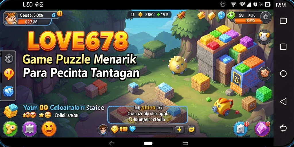 Tampilan gameplay LOVE678 yang menantang dan menarik.