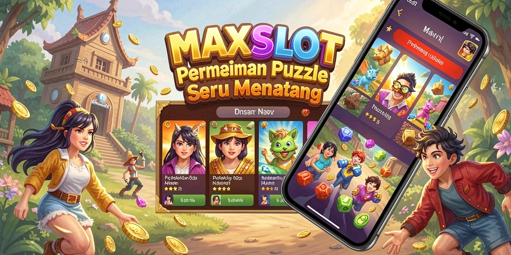 Screenshot gameplay MAXSLOT yang menarik dan penuh warna.