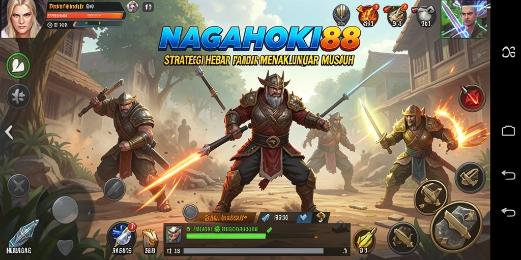 Tampilan merebut wilayah dengan taktik cerdas di NAGAHOKI88.