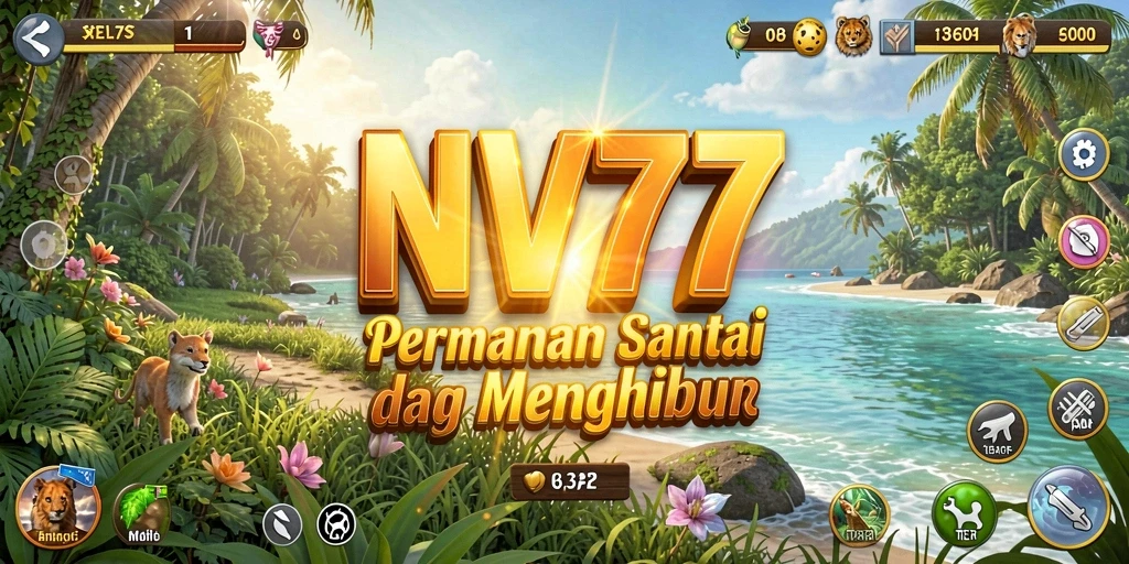 Gambar gameplay NV77 yang menunjukkan pengalaman bermain yang santai.
