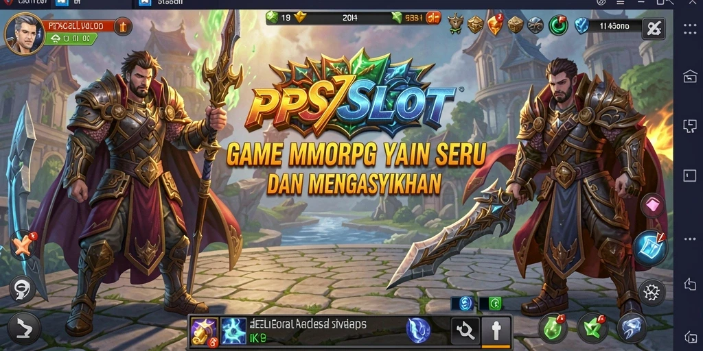 Screenshot gameplay PP7SLOT menampilkan aksi bertarung yang seru.