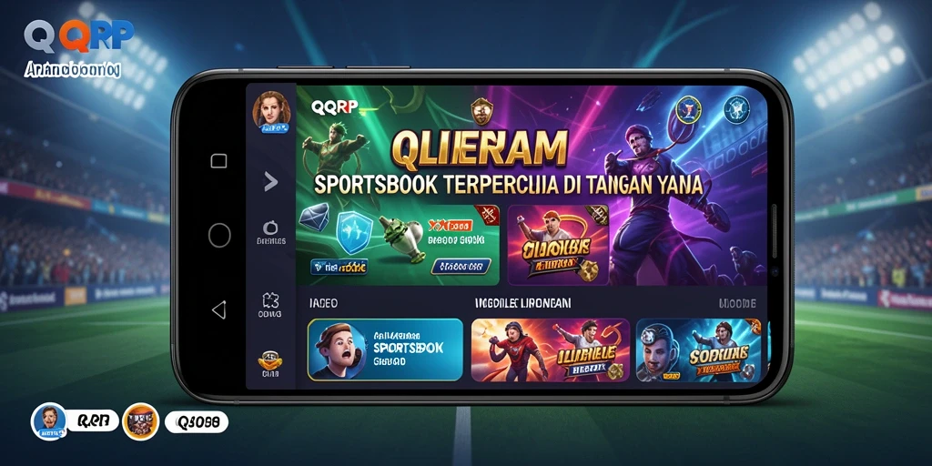 Screenshot gameplay QQRP menampilkan antarmuka taruhan yang menarik dan informatif.