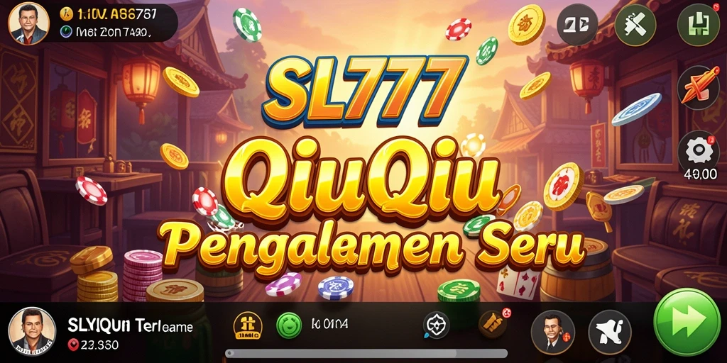 Menampilkan gameplay QiuQiu yang mendebarkan dan interaktif.