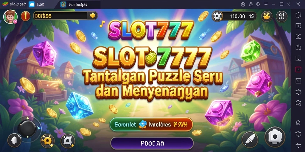 Tangkapan layar dari gameplay SLOT777 yang menunjukkan teka-teki seru.