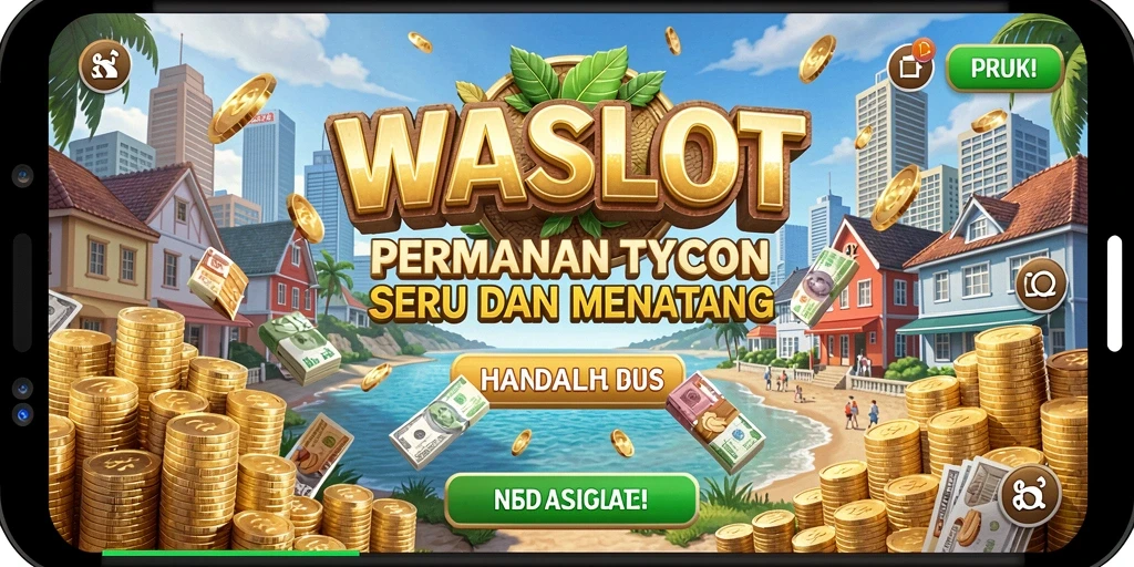 Tampilan gameplay WASLOT yang menarik dan menantang sebagai permainan Tycoon.