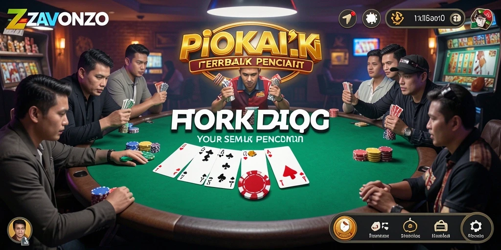Tampilan gameplay ZAVONZO yang mendebarkan dan interaktif.